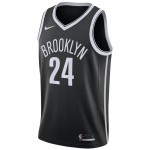 Maillot NBA Brooklyn Nets Cameron Thomas 24 Nike 2022-23 Icon Edition Noir Swingman - Homme